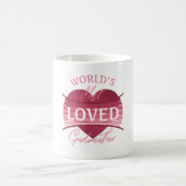 Mug La mère la plus aimée du monde (Centre)
