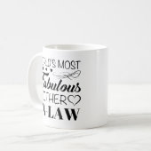 Mug La mère la plus fabuleuse du monde en droit (Devant gauche)