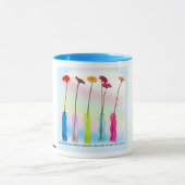 Mug La mère tient les mains de ses enfants (Centre)