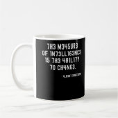 Mug La Mesure De L'Intelligence La Capacité De Changer (Gauche)