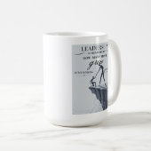 Mug La mesure d'un dirigeant (Devant droit)