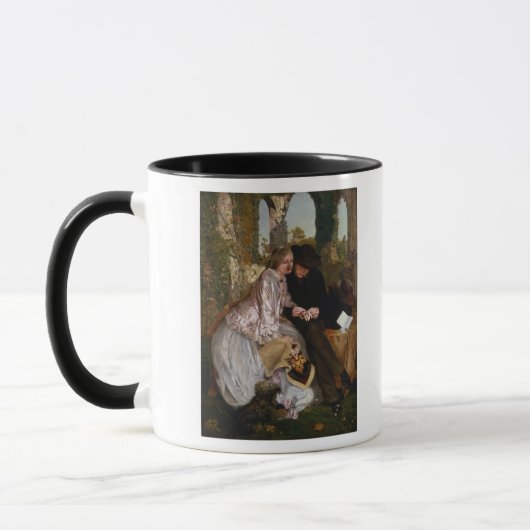 Mug La mesure pour l'anneau de mariage, 1855 (Gauche)