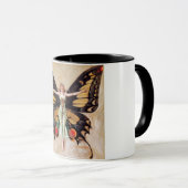 Mug La métamorphose de la fille Flapper au papillon 19 (Devant droit)