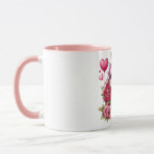 Mug La mignonne Saint Valentin licorne (Gauche)