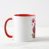 Mug La mignonne Saint Valentin licorne (Gauche)