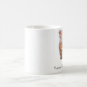 Mug La "mode se fane, style est éternelle " (Centre)