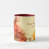 Mug La moisson de Thanksgiving (Centre)