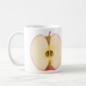 Mug La moitié de la pomme rouge (Gauche)