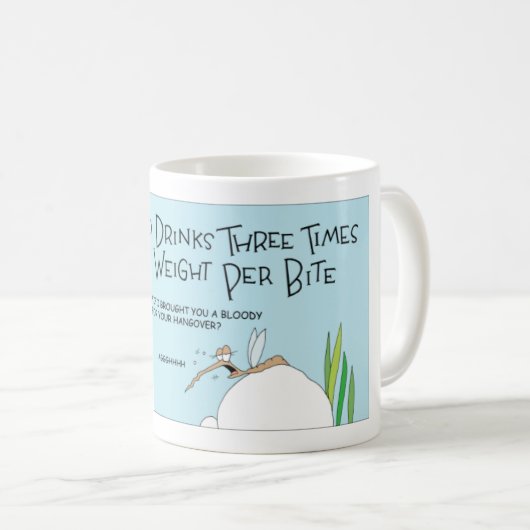 Mug La morsure de moustique (Devant droit)