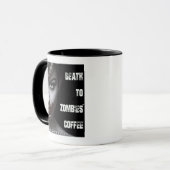 Mug La mort au café de zombis (Devant gauche)