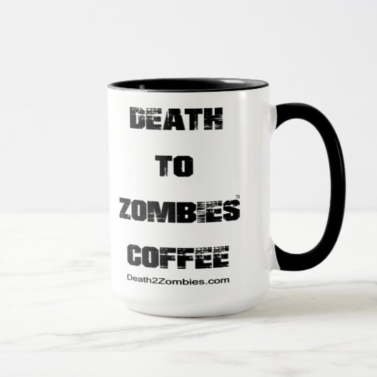Mug La mort au café de zombis (Droite)