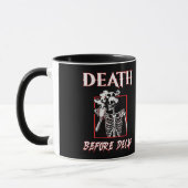 Mug La mort avant le décaféiné (Gauche)
