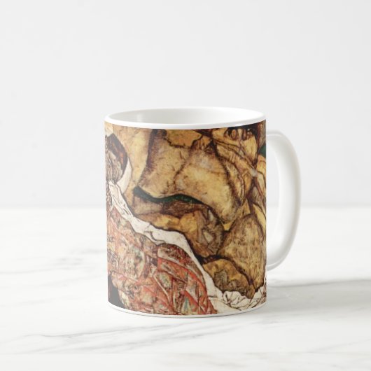 Mug La mort et le fou par Egon Schiele (Devant droit)