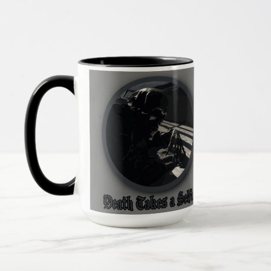 Mug La mort prend un selfie (Gauche)