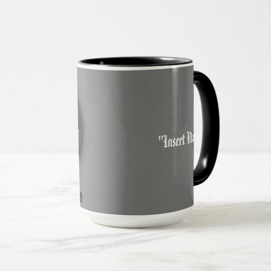 Mug La mort prend un selfie (Devant droit)