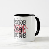 Mug La motivation n'abandonne jamais (Devant droit)