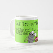 Mug La mouche à fruit a 10 jours (Devant gauche)