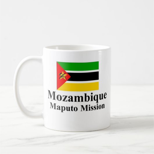 Mug La Mozambique Maputo Drinkware (Gauche)