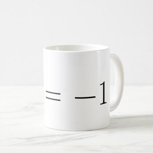 Mug La mugueuse mathématique d'Euler (Devant droit)
