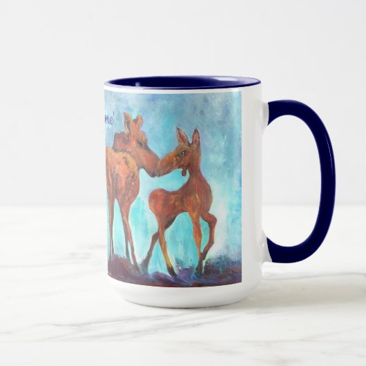 Mug La muqueuse de l'Alaska Moose Amore (Droite)