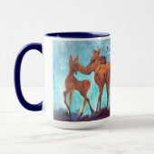 Mug La muqueuse de l'Alaska Moose Amore (Gauche)
