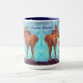 Mug La muqueuse de l'Alaska Moose Amore (Centre)