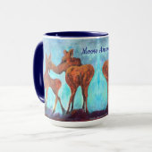 Mug La muqueuse de l'Alaska Moose Amore (Devant gauche)