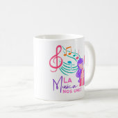 Mug La musica nos une (Devant droit)