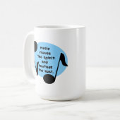 Mug La musique apaise l'esprit (Devant gauche)