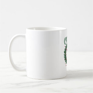 Mug La musique de Noël est un casque de jarre de pin d