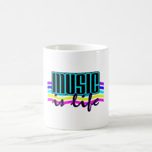 Mug La musique est la muqueuse Life
