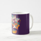 Mug La musique est la vie (Devant droit)
