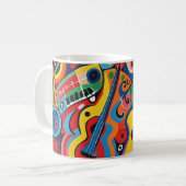 Mug La musique est l'art (Devant gauche)