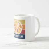 Mug La musique est ma vie (Devant droit)
