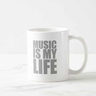 Mug La musique est ma vie - audio de jockey de disque