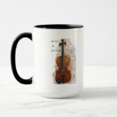 Mug La musique est ma vie Musique (Gauche)