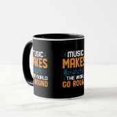Mug La Musique Fait Le Tour Du Monde (Devant gauche)