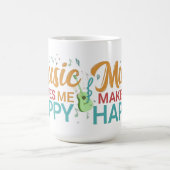 Mug La musique me rend heureux (Centre)