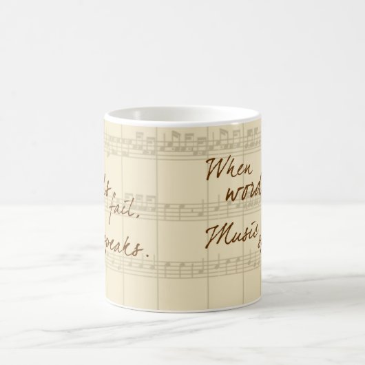Mug La musique parle (Centre)