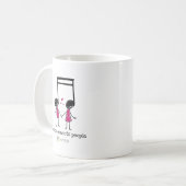 Mug La musique rose connecte les gens (Devant gauche)