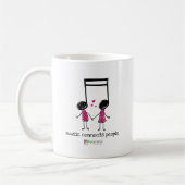 Mug La musique rose connecte les gens (Gauche)