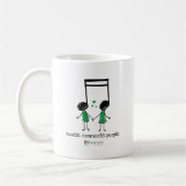 Mug La musique verte connecte les gens (Gauche)