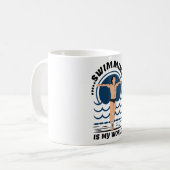 Mug La natation est mon monde - nager à Speedo (Devant gauche)