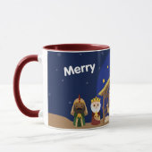 Mug La Nativité de Jésus, Marie et Joseph (Gauche)