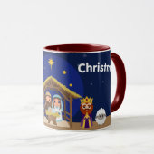 Mug La Nativité de Jésus, Marie et Joseph (Devant droit)