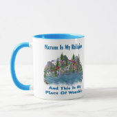 Mug La nature est ma religion (Gauche)