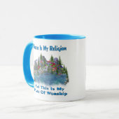 Mug La nature est ma religion (Devant gauche)