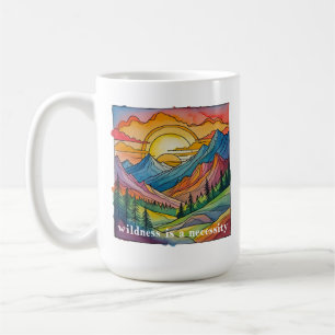 Mug La nature sauvage est une nécessité sauvons nos te