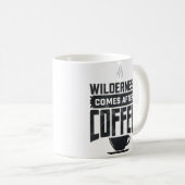 Mug La nature vient après le café (Devant droit)