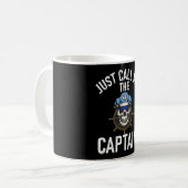 Mug La navigation, appelez-moi simplement le capitaine (Devant gauche)